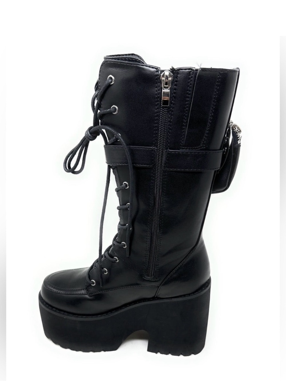 Dolls Kill NY/LA Knee High Platform Boots Size 8 NWT - Picture 6 of 7